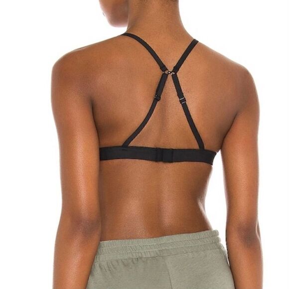 FREE PEOPLE NWT Oh Scuba Bralette Black Small - Picture 4 of 9